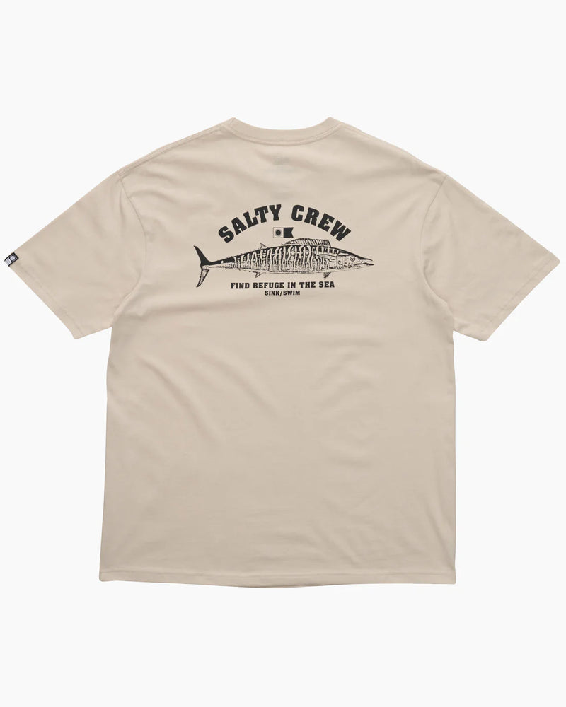 Salty Crew Wahoo Stamp Premium Short Sleeve Tee - Sand