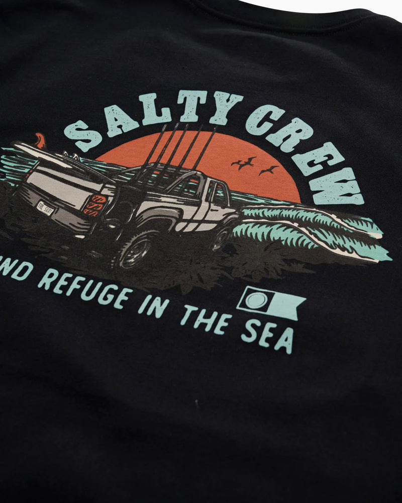 Salty Crew Lifted Premium Short Sleeve Tee - Black