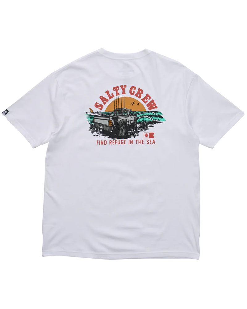 Salty Crew Lifted Premium Short Sleeve Tee - White