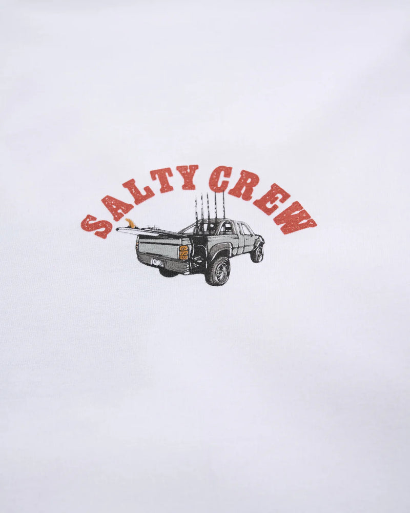 Salty Crew Lifted Premium Short Sleeve Tee - White