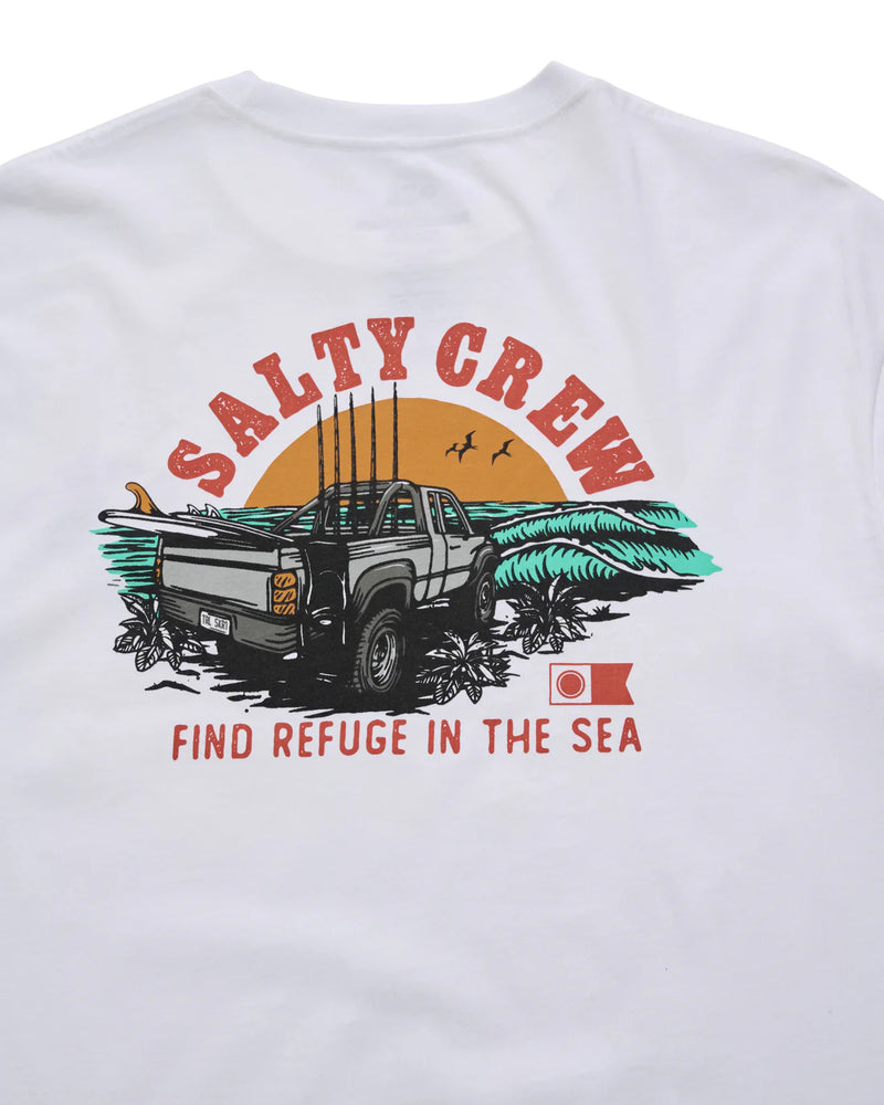 Salty Crew Lifted Premium Short Sleeve Tee - White