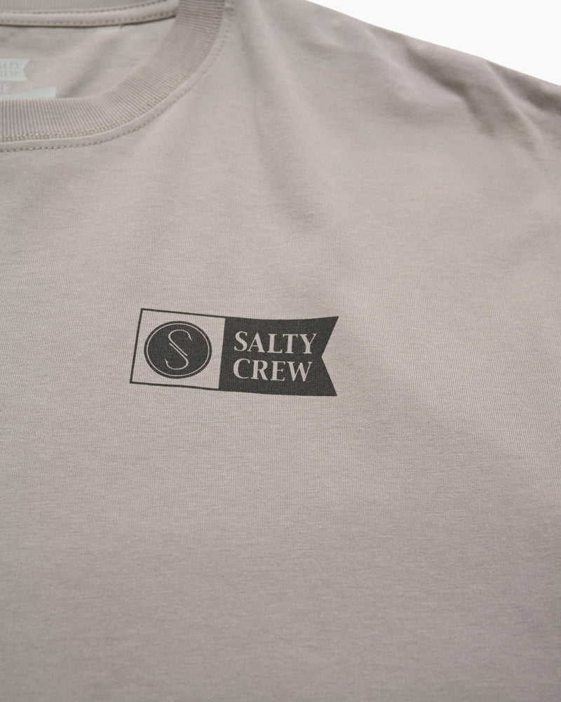 Salty Crew Classic Short Sleeve Tee - Stone Grey
