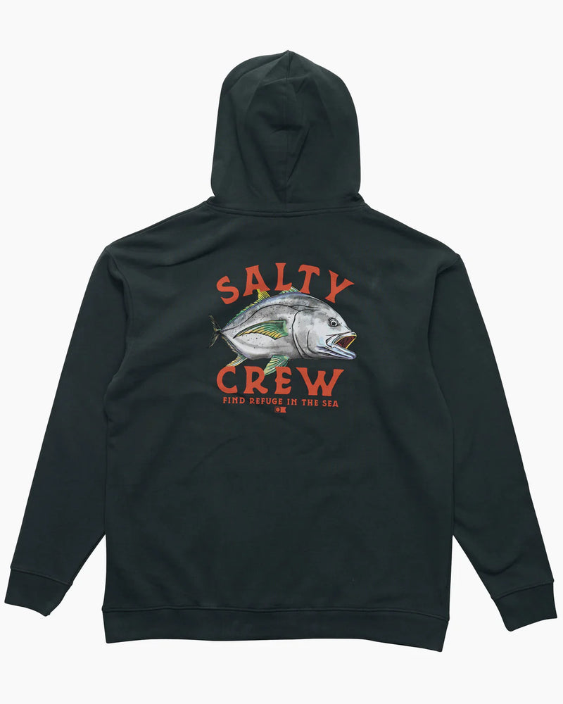 Salty Crew Ulua Fleece Hood - Coal