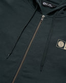 Salty Crew TailGate Zip Fleece Hood - Coal