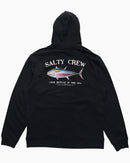Salty Crew Big Blue Lined zip Through Fleece Hood - Black