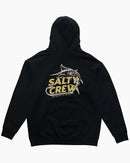 Salty Crew Hook Up Mid Weight Fleece Hood - Black
