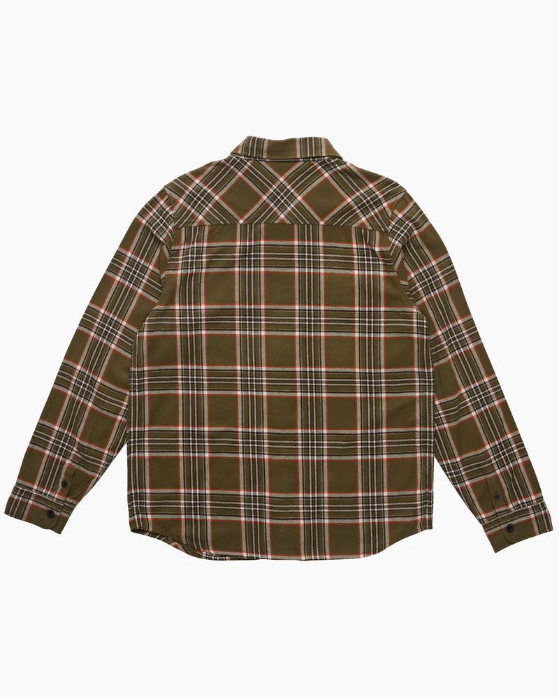 Salty Crew Fathom Long Sleeve Shirt -Military