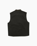 Salty Crew Captain Vest - Coal