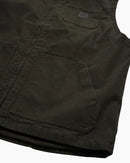 Salty Crew Captain Vest - Coal