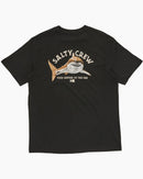 Salty Crew Mens Lurking Classic Short Sleeve Tee - Black