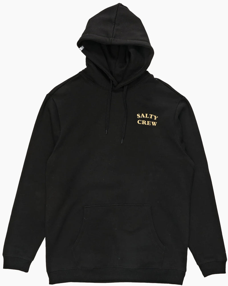 Salty Crew Lure Midweight Fleece Hood - Black