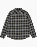 Salty Crew Fathom Check Long Sleeve Shirt - Black