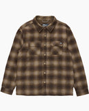 Salty Crew Fathom Check Shacket - Brown