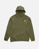 Salty Crew Bait Shop Fleece Hoodie - Dusty Olive