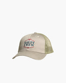 Salty Crew Skipjack Retro Trucker Hat Cap - Kelp Green