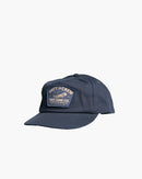Salty Crew Grind 'Em 5 Panel Cap Hat - Navy