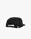 Salty Crew Dockside 5 Panel Cap - Black
