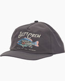 Salty Crew Tackle Shop 5 Panel Cap - Coal
