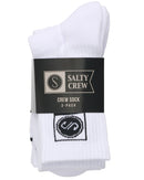Salty Crew Alpha Sock - White (3 Pack)