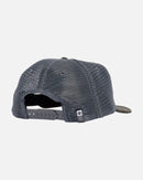 Salty Crew Super Panga 5 Panel Trucker Cap - Coal