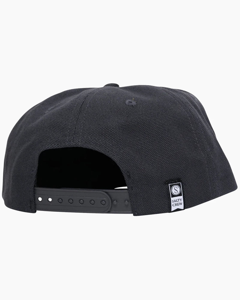 Salty Crew Splice 5 Panel Cap - Coal