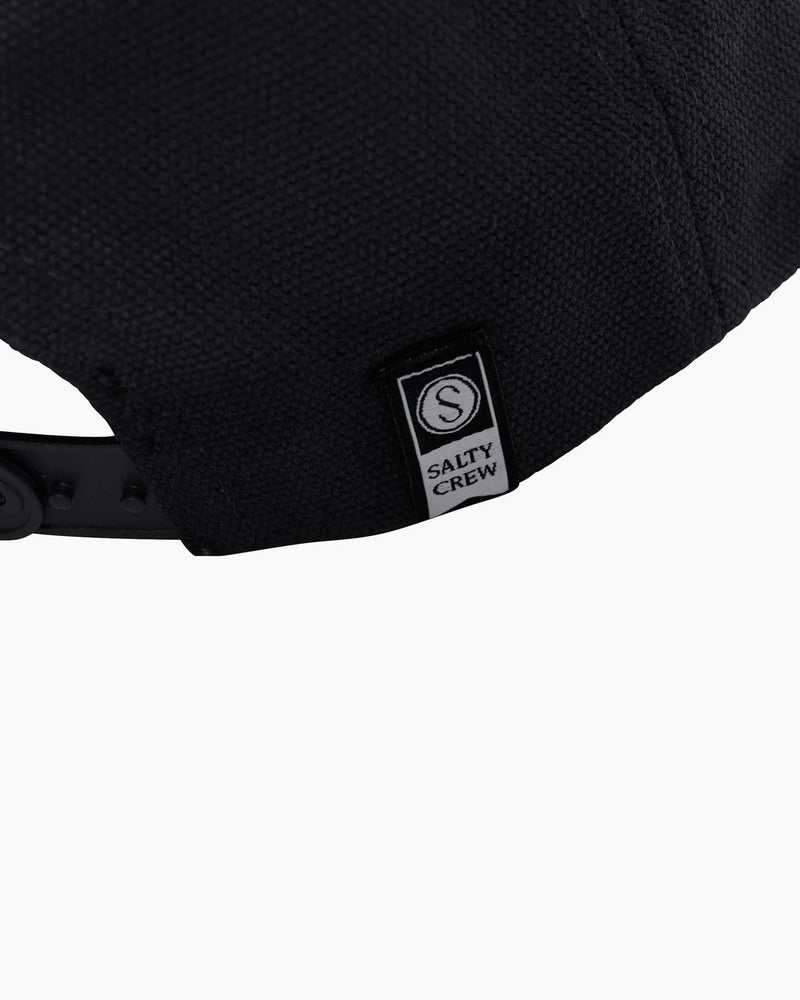Salty Crew Splice 5 Panel Cap - Coal