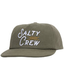 Salty Crew Splice 5 Panel Cap - Olive