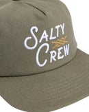 Salty Crew Splice 5 Panel Cap - Olive