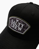 Salty Crew Filler Up 6 Panel Cap - Black