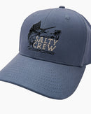 Salty Crew Sailfish 6 Panel Cap - Ash Blue