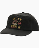 Salty Crew Lure 5 Panel Cap - Vintage Black