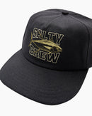 Salty Crew Big Game 5 Panel Cap - Coal