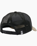 Salty Crew Skipper Retro Trucker Cap - Black/Tan