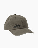 Salty Crew Worn In Dad Cap - Coal