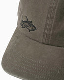 Salty Crew Worn In Dad Cap - Coal
