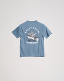 Salty Crew Boys Hot Rod Shark Short Sleeve T-Short - Dark Slate