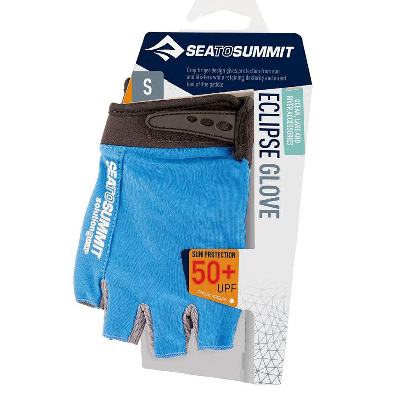 Sea to Summit Eclipse Gloves With Velcro Strap - Blue (Small)