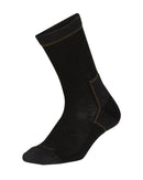 XTM Performance Venture Lightweight Merino Wool-Blend Hiking Socks - Black (Size 2-8)