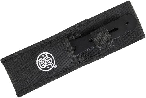 Smith & Wesson Bullseye 8" Throwing Knives with Sheath (3 Piece) - Black