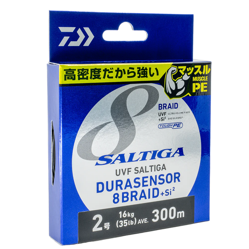 Daiwa Saltiga Durasensor X8 Braid 21lb 200m