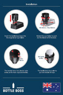 Bottle Boss Cup Holder (Suits Larger Drinkware Up To 96mm)