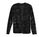 Scales Topo Performance Long Sleeve Shirt - Black