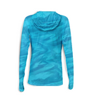 Scales Women's Bahamas Current Hooded Performance Shirt - Aqua