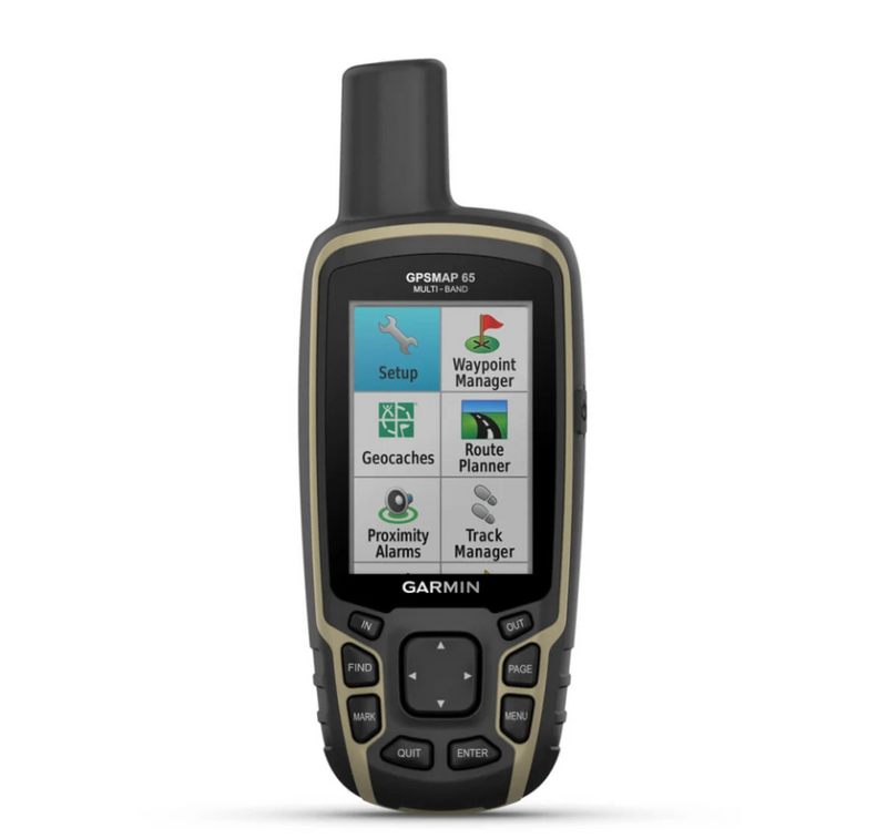 Garmin GPSMap 65 Multi-Band/Multi-GNSS Handheld GPS Device