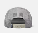 Yeti Flat Brim Mesh Hat - Grey / Navy