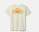 Yeti King Crab Short Sleeve T-Shirt - Natural