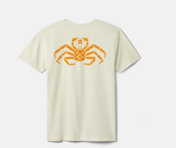 Yeti King Crab Short Sleeve T-Shirt - Natural