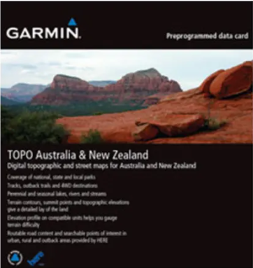 Garmin TOPO Australia and New Zealand Lite