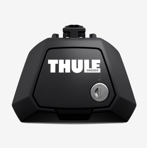 Thule Raised Rail Evo Roof Rack Feet - Black (4 Pack)