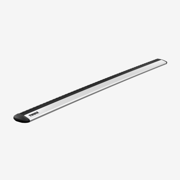 Thule WingBar Evo 127cm Aluminium Roof Rack Bar - Silver (2 Pack)